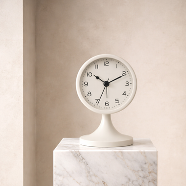 Classic Vintage Alarm Clock | Silent Quartz Movement with Backlight for Peaceful Sleep Clocks