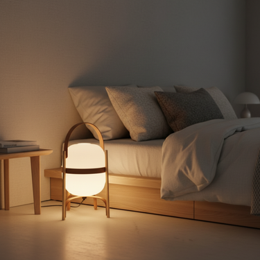 LUME | Elegant Vintage Lantern Lamp for Living Room & Bedroom Lamps