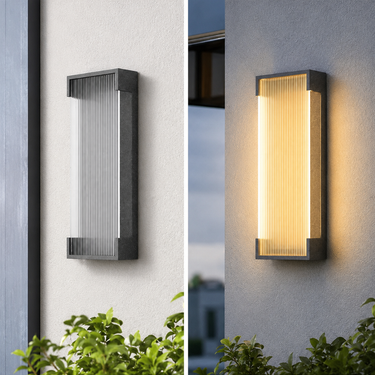 Elegant Outdoor Wall Light - Stainless Steel Dimmable LED Sconce Outdoor Lighting