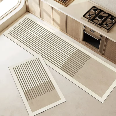 ZenLoom – Non-Slip Washable Kitchen Rug, Soft Velveteen Anti-Slip Floor Mat Mats