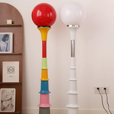 Vibrant Grande Floor Lamp - Colorful Statement Lighting for Modern Interiors Lamps