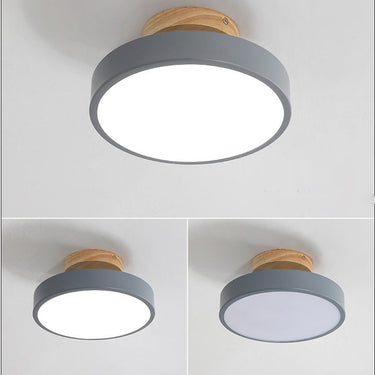 Vibrant Semi-Flush LED Ceiling Light - Modern Colorful Design Ceiling Lights