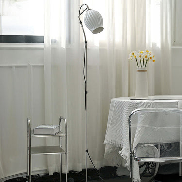 Vintage Ceramic Ribbed Floor Lamp - Unique Lighting for Living Room Floor Lamps