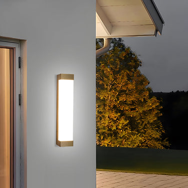 Waterproof Acrylic Outdoor Wall Light | Modern Lantern for Patios and Gardens Outdoor Lighting