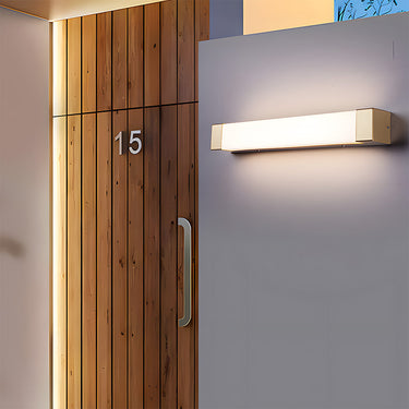 Waterproof Acrylic Outdoor Wall Light | Modern Lantern for Patios and Gardens Outdoor Lighting