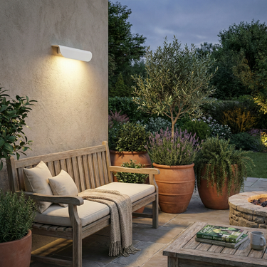 Waterproof Outdoor Wall Sconce 1000 Lumens LED | Modern Exterior Light Fixture for Patio Outdoor Lighting