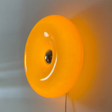 Whimsical Donut Wall Light - Unique Sconce for Playful Interior Decor Wall Lighting