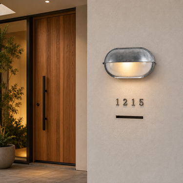 Reeve Outdoor Bulkhead Light - Weather-Resistant Industrial Sconce Outdoor Lighting
