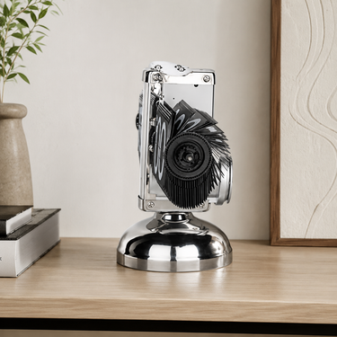 Modern Retro Flip Clock - Stylish Stainless Steel Timepiece for Home Decor Clocks